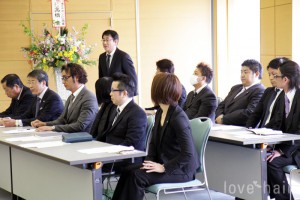 2012年入社式