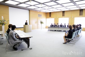 2012年入社式